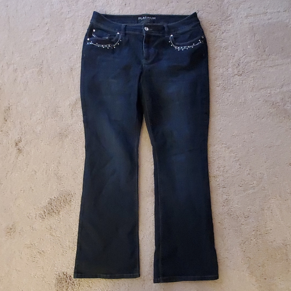 Chico's Platinum Jean size is actually 1.5 short